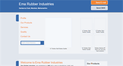 Desktop Screenshot of everything-rubber.com